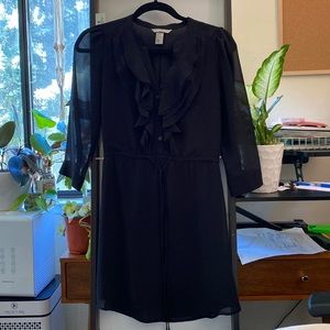 H&M black dress